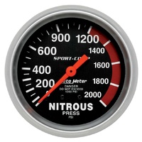 2-5/8'' NITROUS, 0-2000 PSI, ME