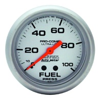 2-5/8' FUEL PRESS, 0-100 PSI