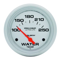 2-5/8'' WATER TEMP, 100- 250`F ELEC ULTRA-LITE