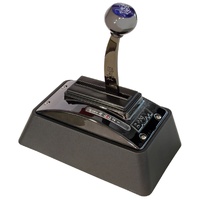B&M Automatic Ratchet Shifter - Quicksilver - Black