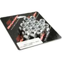 ET STYLE CONICAL WHEEL NUTS 1/2-20 OPEN (10 PACK)