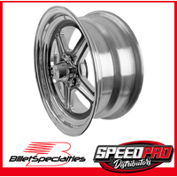 BILLET SPECIALTIES STREET LITE 15 X 8  3.5"BS 4.50" FORD BLACK - BRS035806535N
