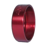 -8 PUSH ON HOSE COVER - RED