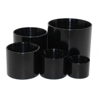 CRIMP COLLAR -4 -BLACK