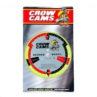 CROW CAMS 8" CAMSHAFT DEGREE WHEEL WITH 19.5MM HOLE - DW1