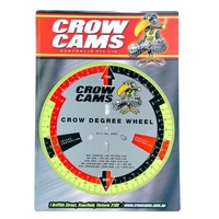 CROW CAMS 11"/28CM RACER CAMSHAFT DEGREE WHEEL 10MM HOLE - DW2