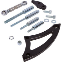 CVF STEALTH BLACK FORD 351W ALTERNATOR BRACKET- ELECTRIC WATER PUMP
