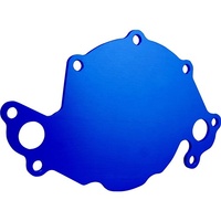 CVR Water Pump Back Plate, Blue Fits SB Ford 289-302-351W