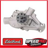 Edelbrock 8810 Water Pump Mechanical Short High-Volume Clockwise Chevy SBC