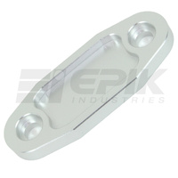 Ford Cleveland Pump Block Off Plate - Silver