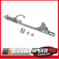 Epik Industries Billet Throttle Cable Bracket Dominator 4500 Silver EP20-4500-1