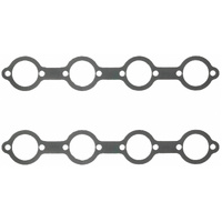 SBC 18DG CHEV SPLAYED VALVE 1.94''ROUND EXHAUST GASKETS