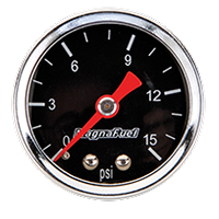 MAGNAFUEL 0-15 PSI FUEL PRESS GAUGE