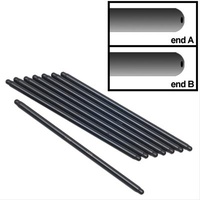MANLEY Pushrod, 9.250 in Long, 7/16 in Diameter, 0.165 in Thick Wall, Swedged Ends, Chromoly,