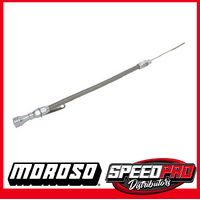 MOROSO OIL PAN DIPSTICK BRAIDED FLEX STAINLESS STEEL 1/4" NPT FITTING - MO25971