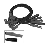 MSD LS1 BLK IGNITION LEAD SET UNIVERSAL TO RELOCATE COILS