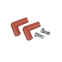 SPARK PLUG BOOOT & TERMINALS (2) ORANGE
