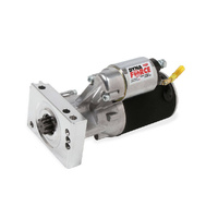 MSD Chevrolet Small and Big Block - Straight Mount Holes DynaForce Starter - High Speed - Black