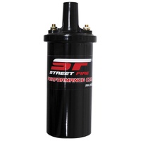 MSD Street Fire High Performance Ignition Coil, Canister style, Black