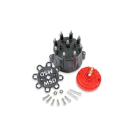 MSD CAP/ROTOR & RETAINER BLACK