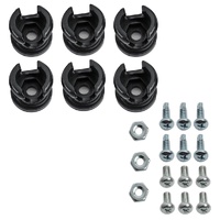 NOTCHEAD BRAIDED LINE CLAMPS -4AN'' (6)