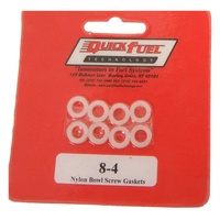 NYLON FUEL BOWL SCREW GASKET ( 8 )