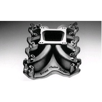 12-154 Redline Manifold suits Ford Cleveland V8 302-351 Engines, 1 X 4brl Holley