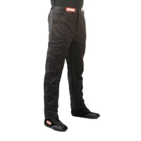 RACEQUIP 2 LAYER PANTS  BLACK SFI-5 MED-TALL