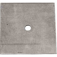 RACEQUIP STEEL BACK-UP PLATE 1/8" THICK
