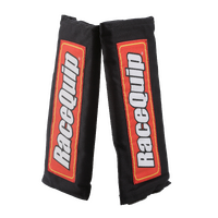 RACEQUIP HARNESS PAD PAIR BLACK