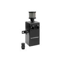 Raceworks Black Catch Can With Drain Tap 1L