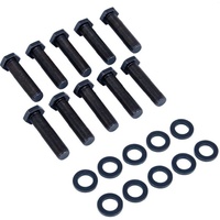 Strange Wheel Stud, 1/2-20 in Thread, 2.000 in Long, Screw-In, Set of 10 