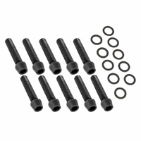 Strange Wheel Stud, 1/2-20 in Thread, 2.500 in Long, Screw-In, Allen Head, Set of 10