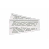 TS Car Decal - White 200mm x 45mm