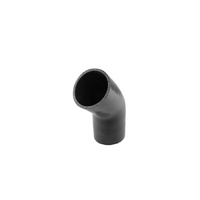 Silicon Hose 45 Elbow 3.00" BLACK