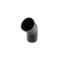 Silicon Hose 45 Elbow 4.00" BLACK