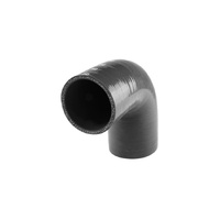 Silicon Hose 90 Reducer Elbow 2.50-3.00" BLACK