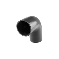 Silicon Hose 90 Reducer Elbow 2.75"-3.00" Black