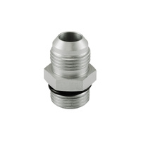 Fitting -10 AN Flare to -10 AN ORB Male Straight - Silver