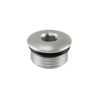 Fitting -12 AN ORB Blank - Silver